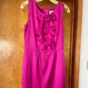 Kate Spade fuchsia sleeveless midi.  Gorgeous